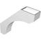 Ekena Millwork 4-in. W x 18-in. D x 18-in. H Legacy Architectural Grade PVC Knee Brace BRCP04X18X18LEC - alternate 6